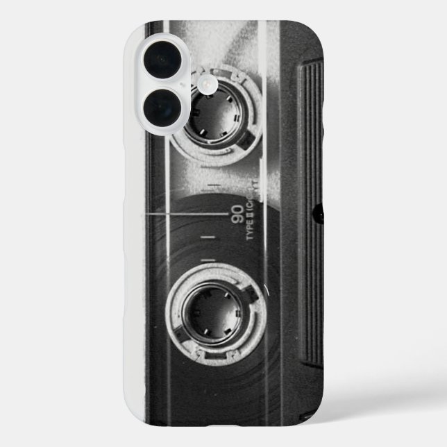 Compact Cassette Tape Case-Mate iPhone Case (Back)