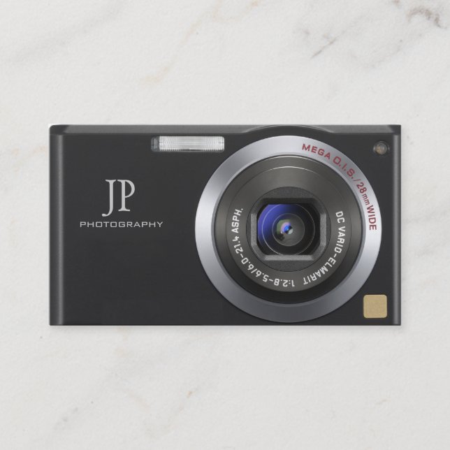 Compact  Digital Camera Photographer Business Card (Front)