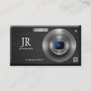 Compact Digital Camera Professional Photographer Business Card