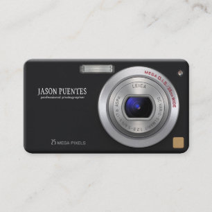 Compact  Digital Camera Professional Photographer Business Card
