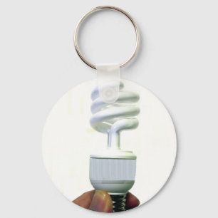 Compact Fluorescent bulb Key Ring