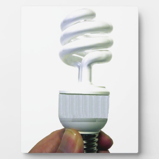 Compact Fluorescent bulb Plaque (Front)
