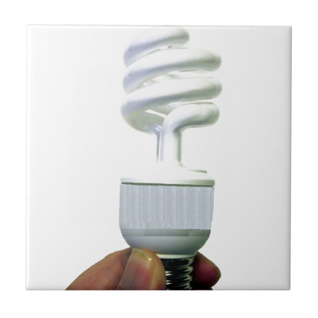 Compact Fluorescent bulb Tile (Front)