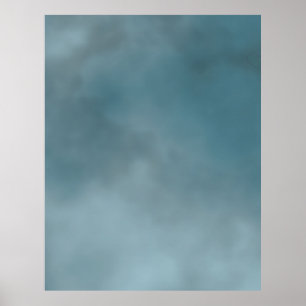 COMPACT PHOTO BACKDROP - Dark Hazy Sky Poster