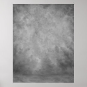 COMPACT PHOTO BACKDROP - Gray Fog Poster