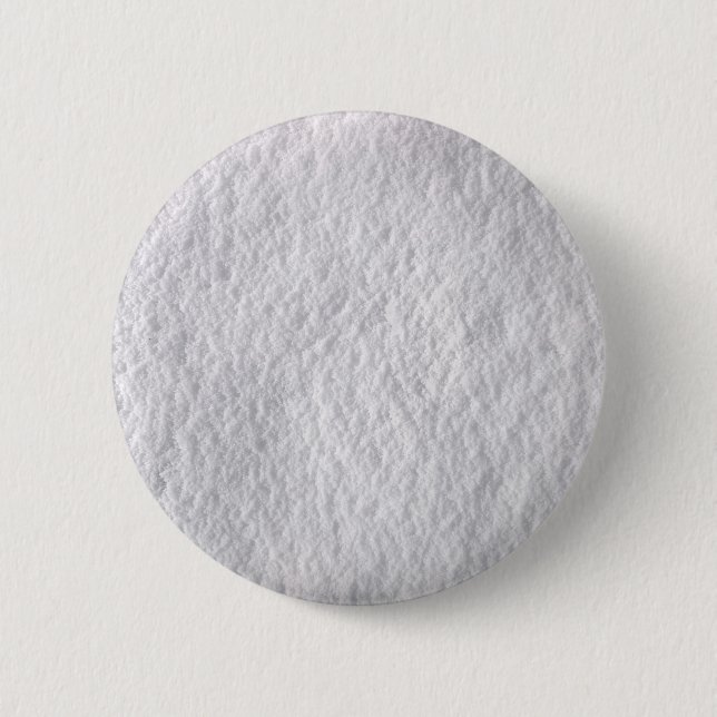 Compacted Snow Texture 6 Cm Round Badge (Front)
