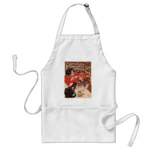 Compagnie - distressed standard apron