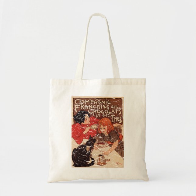 Compagnie - distressed tote bag (Front)