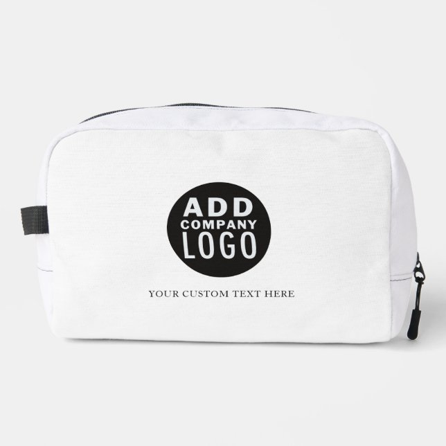 Company Add A Logo | Simple Minimalist Dopp Kit (Front)