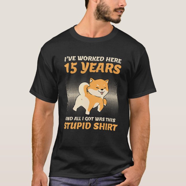 Company Anniversary 15 Years Service Anniversary 1 T-Shirt (Front)