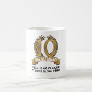 Company Anniversary 25 Years Of Employees Company Coffee Mug
