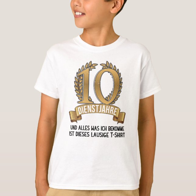Company Anniversary 25 Years Of Employees Company T-Shirt (Front)