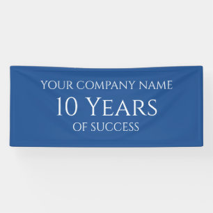 Company Anniversary Custom Business Banner