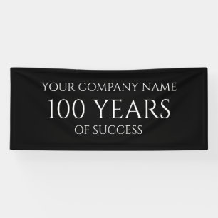 Company Anniversary Custom Business Banner