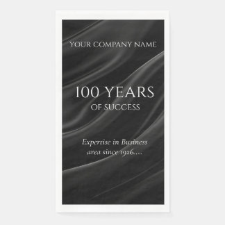 Company Anniversary Custom Business Napkin