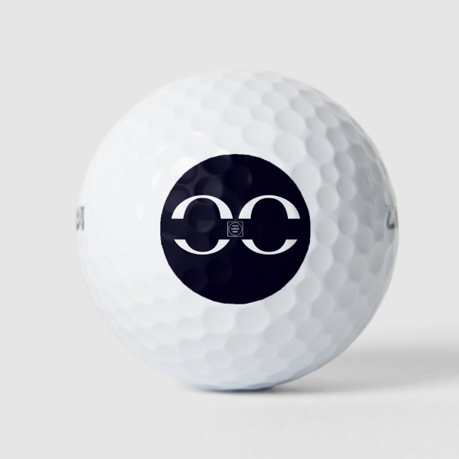 Company Branded Logo Promotion Design Golf Balls (Front)