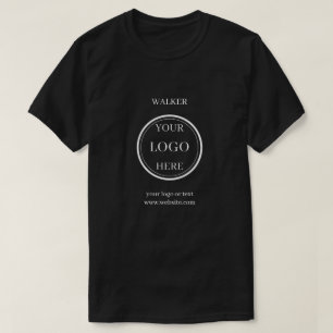 Company Branded Staff Employee Logo Name T-Shirt