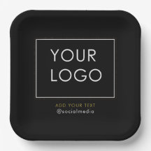 Company Business Corporate Logo Black Square