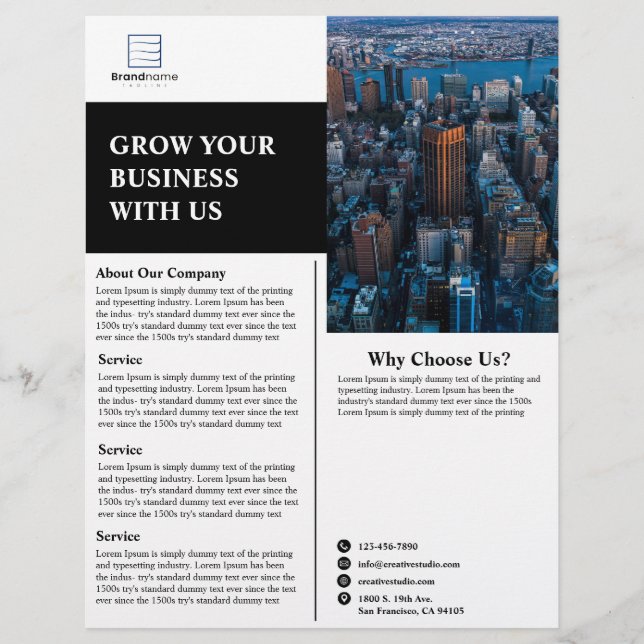 Company Business Flyer (Front)