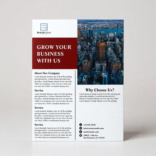 Company Business Flyer (Creator Uploaded)