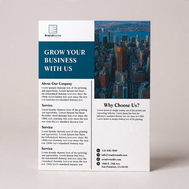 Company Business Flyer (Creator Uploaded)
