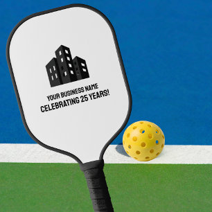 Company Business Logo Celebrating # Years Custom Pickleball Paddle