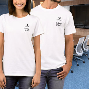 Company Business Logo Celebrating # Years Custom T-Shirt