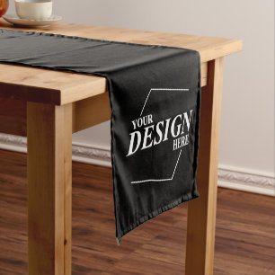 Company Business Name Design Your Own   Short Table Runner