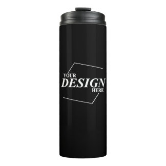 Company Business Name Design Your Own   Thermal Tumbler