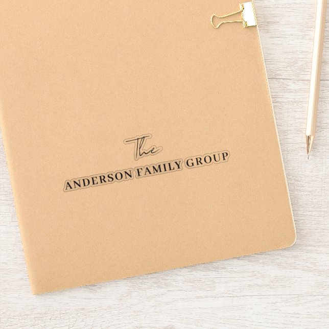 Company Business Name Professional Branded (Notebook)