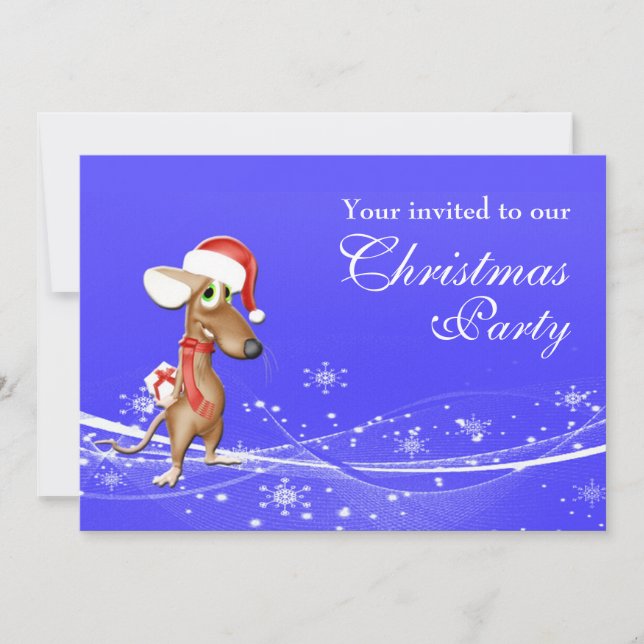 Company Christmas Party Invitation (Front)