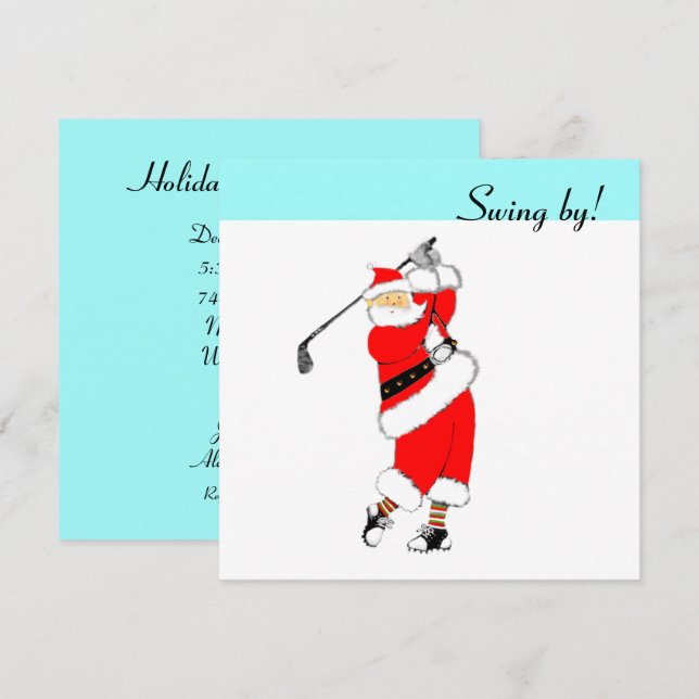 Company Holiday Party Invitations (Front/Back)