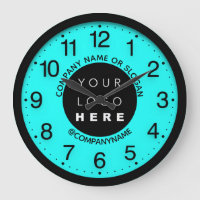 Company Logo Abstract Aqua Water SPA Name Slogan