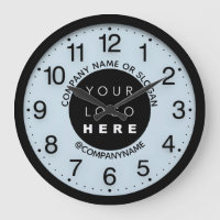 Company Logo Abstract Blue Pastel SPA Name Slogan 