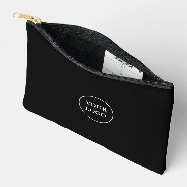Company Logo Accessory Pouch (Open)