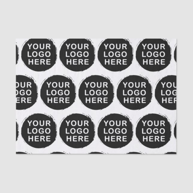 Company Logo Brand Custom Tissue Paper (Front)