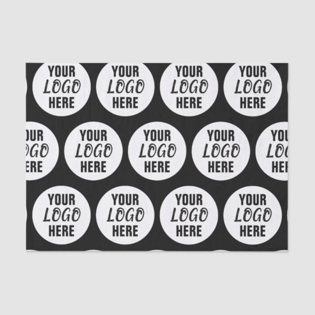 Company Logo Brand Custom Tissue Paper (Front)