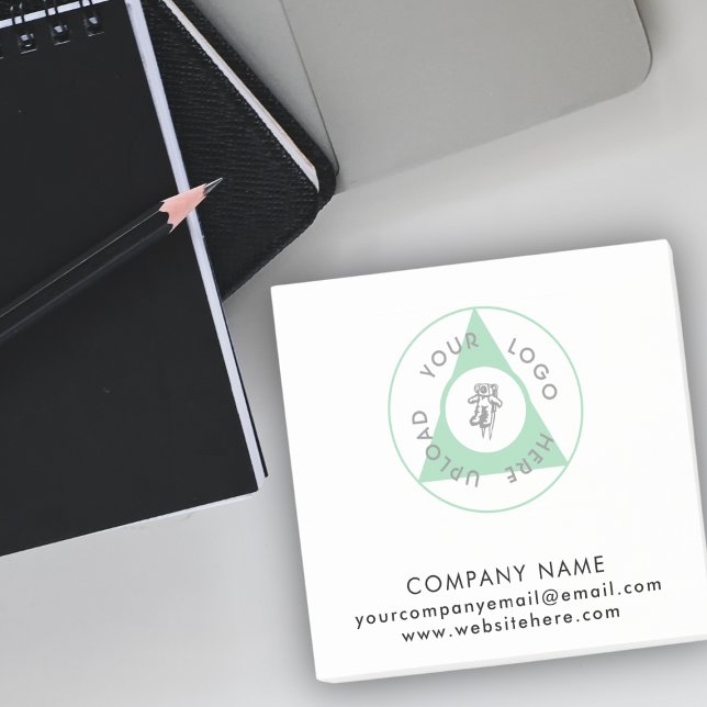 Company Logo Branded Post-it Notes (Creator Uploaded)