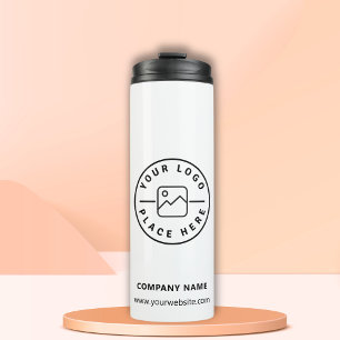 Company Logo Business Corporate Travel Mug