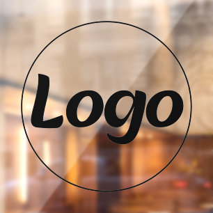 Company Logo   Business Custom  Window Cling