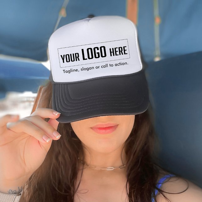 Company Logo Business Employee Client Staff Custom Trucker Hat (Creator Uploaded)
