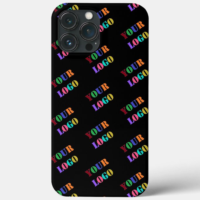 Company Logo Business iPhone Case - Choose Colours (Back)