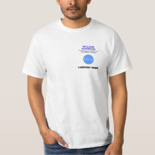 Company Logo & Business Name   Staff & Employee T-Shirt
