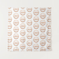 Company Logo Business Video Conference Backdrop