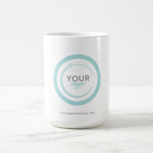 Company Logo Corporate Business Minimal Branded Coffee Mug