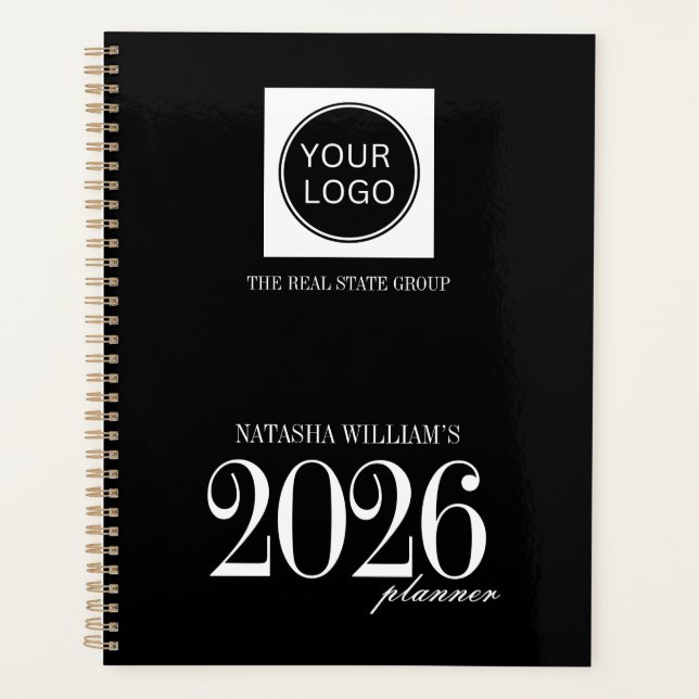 Company Logo Custom 2026  Planner (Front)