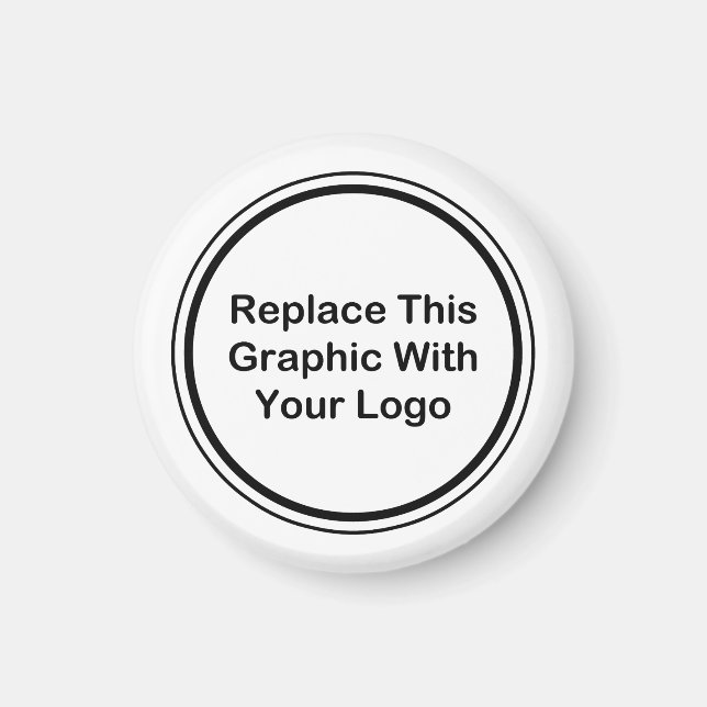 Company Logo Design Magnet (Front)