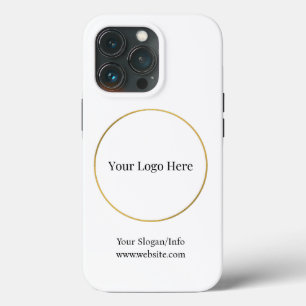 Company Logo Elegant Branded Business Template iPhone 13 Pro Case