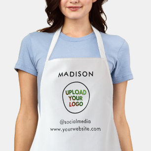Company Logo Employee Staff Name  Apron