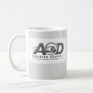 Company Logo Grey Coffee Mug